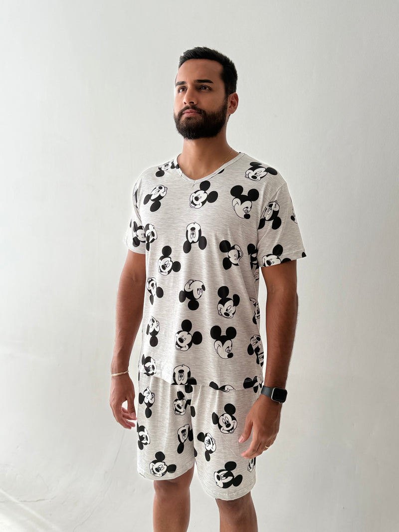 Kit Familia - Pijama Estampa Mickey